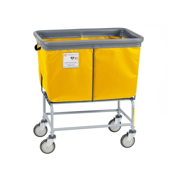 Elevated Basket Truck, Vinyl, Bumper, 6 Bushel, Yellow
